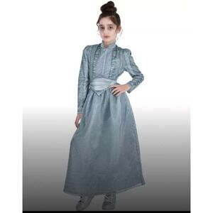 Astrid Costume Beetlejuice Beetlejuice Child Large Size 12-14 Dress W Att Belt